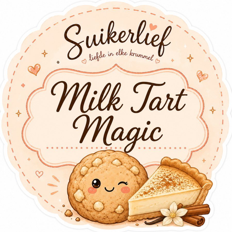 Milk Tart Magic cookie by Suikerlief (illustration)