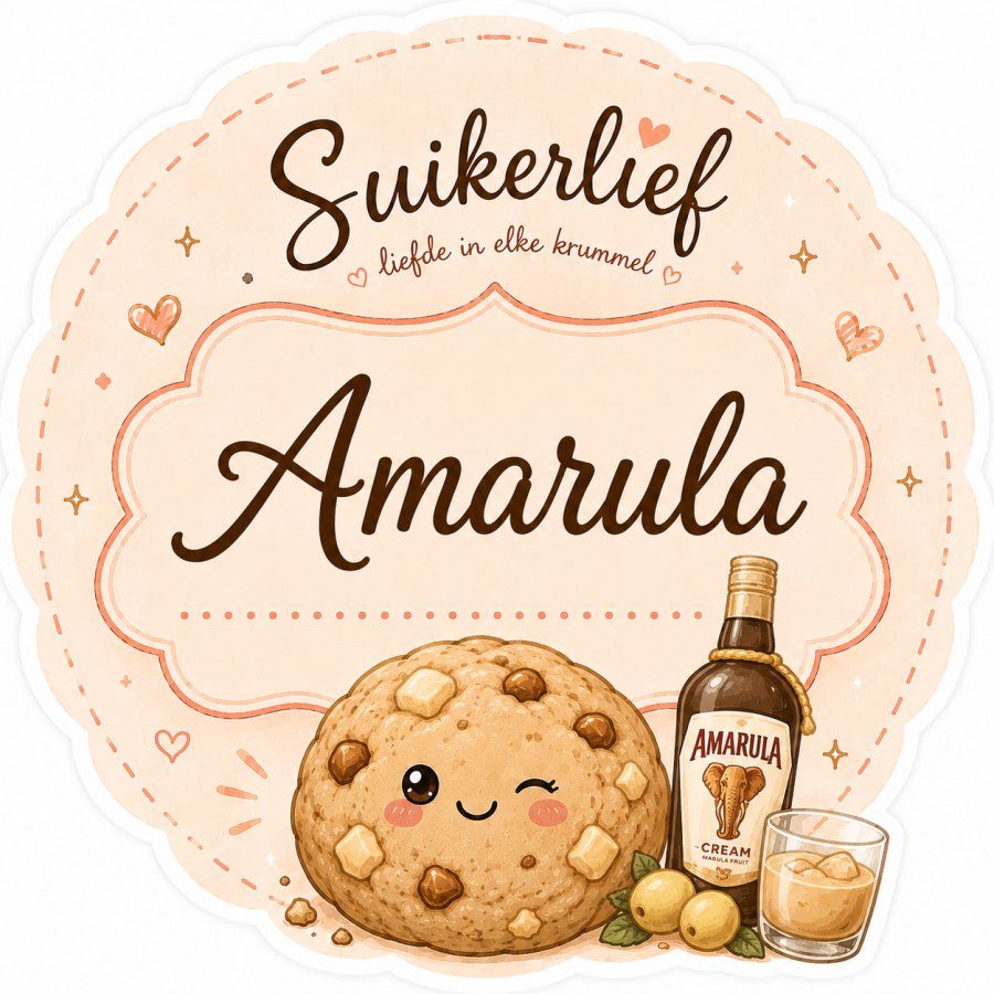 Amarula Velvet cookie by Suikerlief (illustration)